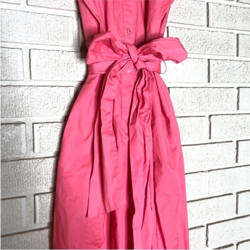 Gal Meets Glam Saffron Flutter Sleeve Jumpsuit Watermelon Size 4 NWT - Picture 3 of 11